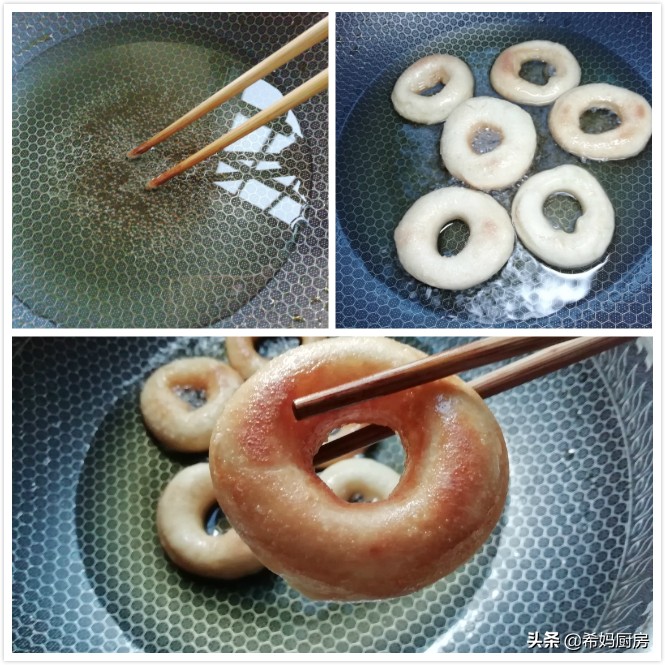 油炸空心饼的做法_炸空心点心_炸空心饼做法和配方