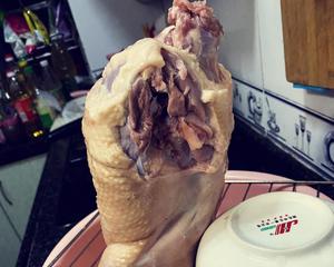 美味脆皮烤鸭（简单易学家庭小烤箱版）的做法 步骤2