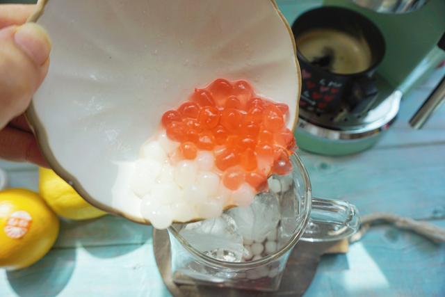 咖啡水果捞_咖啡水果图片_水果咖啡