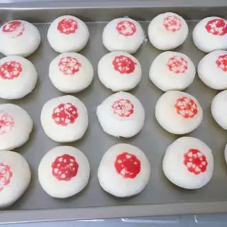 面食点心糖球的做法_圆球形甜点_面做的小圆球点心