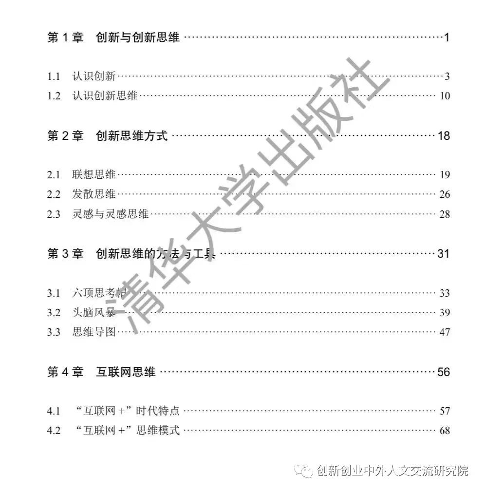 创新创业课思维课讲什么_思维创想课程_创业思维的课程