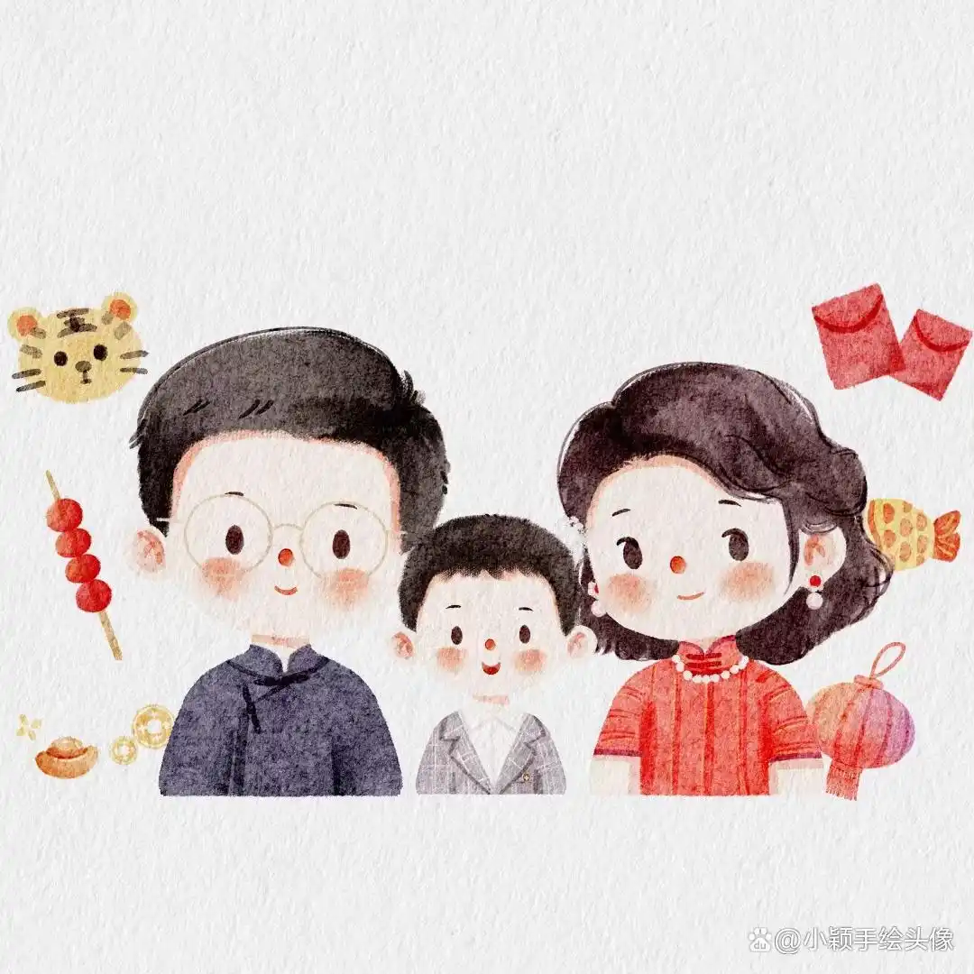 卡通温暖家庭温暖的图片_家庭温馨日常画卡通_卡通温馨的家