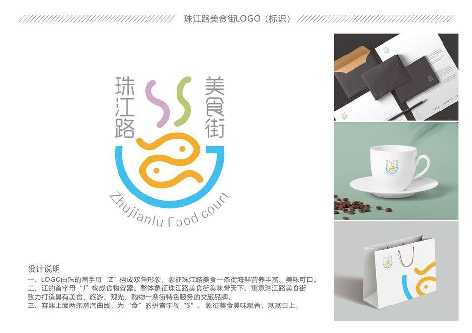 潮汕小吃logo_标志美食潮汕设计方案_潮汕美食标志设计