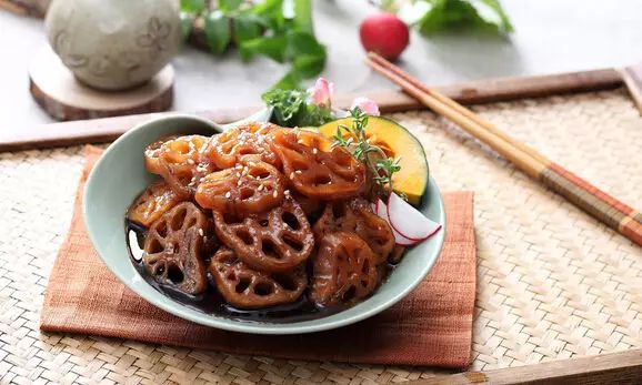 潮州莲藕_潮汕美食莲藕夹肉_潮汕莲藕的做法大全