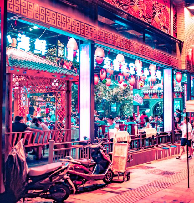 长沙美食街图片真实_长沙美食街图片高清_长沙美食街图片