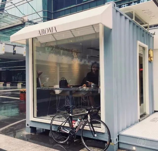 咖啡厅集装箱_集装箱咖啡馆设计_咖啡馆展示柜