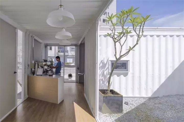 咖啡厅集装箱_集装箱咖啡馆设计_咖啡馆展示柜